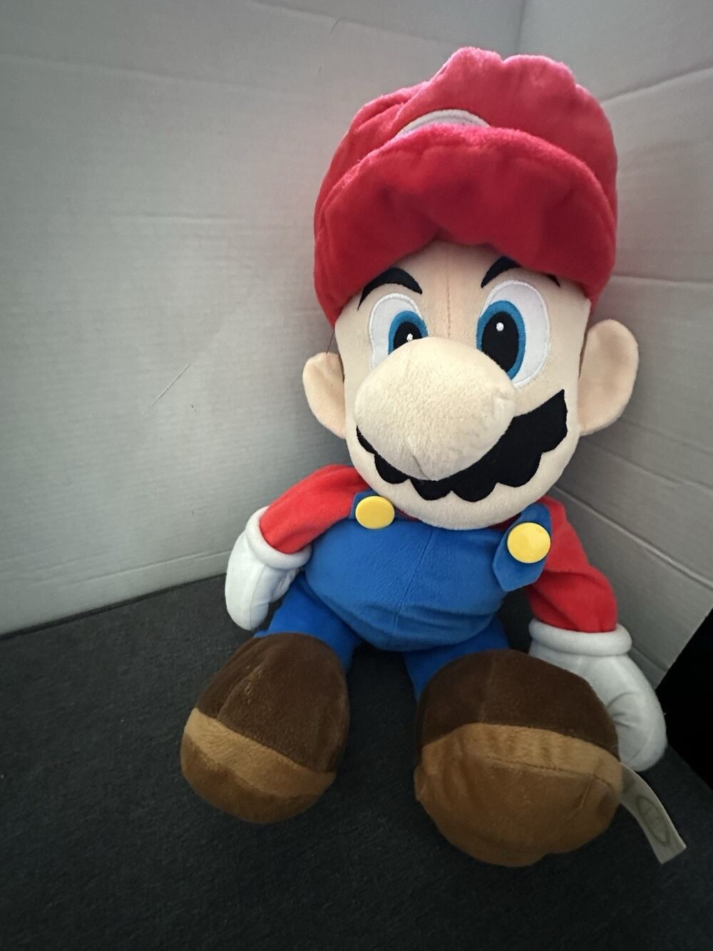 Super Mario 20” Plush Storage Pajama Bag 2015 Nintendo Licensed Large Doll